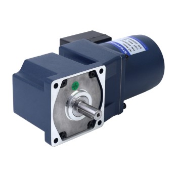 25W 220/380VAC 135RPM 1,30Nm (184,10oz.in) Flanş 80mm Dik Açı Şanzıman Kama Yolu Şaft Üç Fazlı AC Endüksiyon Motoru
