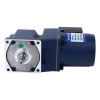 25W 110VAC 7,5 RPM 16,00 Nm (2265,79 oz.in) Flanş 80 mm Dik Açı Şanzıman Kama Yolu Şaft Tek Fazlı AC Endüksiyon Motoru
