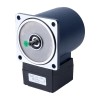 25W 220VAC 50Hz 27RPM 6,50Nm (920,48oz.in) Flanşlı 80mm Dik Açılı Şanzıman İçi Boş Şaft Tek Fazlı AC Endüksiyon Motoru