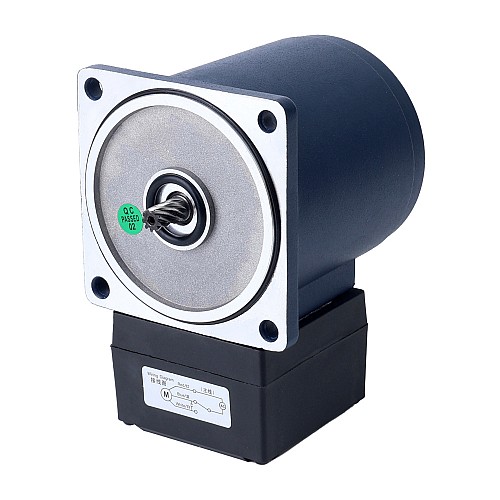 25W 220VAC 13,5 RPM 12,00 Nm (1699,34 oz.in) Flanş 80 mm Dik Açı Şanzıman Kama Yolu Şaft Tek Fazlı AC Endüksiyon Motoru 25W 220VAC 13,5 RPM 12,00 Nm (1699,34 oz.in) Flanş 80 mm Dik Açı Şanzıman Kama Yolu Şaft Tek Fazlı AC Endüksiyon Motoru