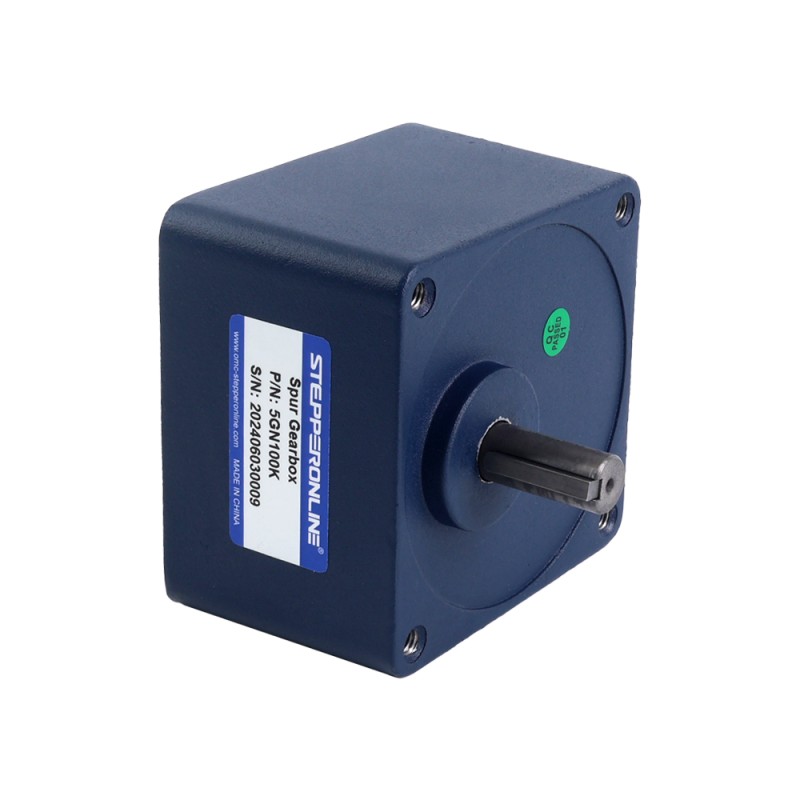 60W 220VAC 50Hz 13,5RPM 10,00Nm (1416,12oz.in) Flanşlı 90mm Mahmuzlu Redüktör Tek Fazlı AC Endüksiyon Motoru
