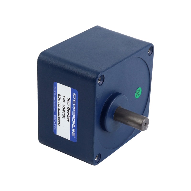 60W 220VAC 50Hz 90RPM 4,93Nm (698,15oz.in) Flanşlı 90mm Mahmuzlu Redüktör Tek Fazlı AC Endüksiyon Motoru