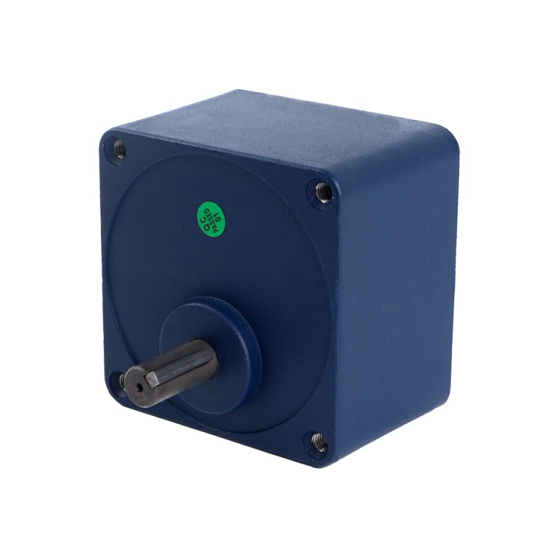 60W 220VAC 50Hz 67,5RPM 5,92Nm (838,34oz.in) Flanşlı 90mm Mahmuzlu Redüktör Tek Fazlı AC Endüksiyon Motoru