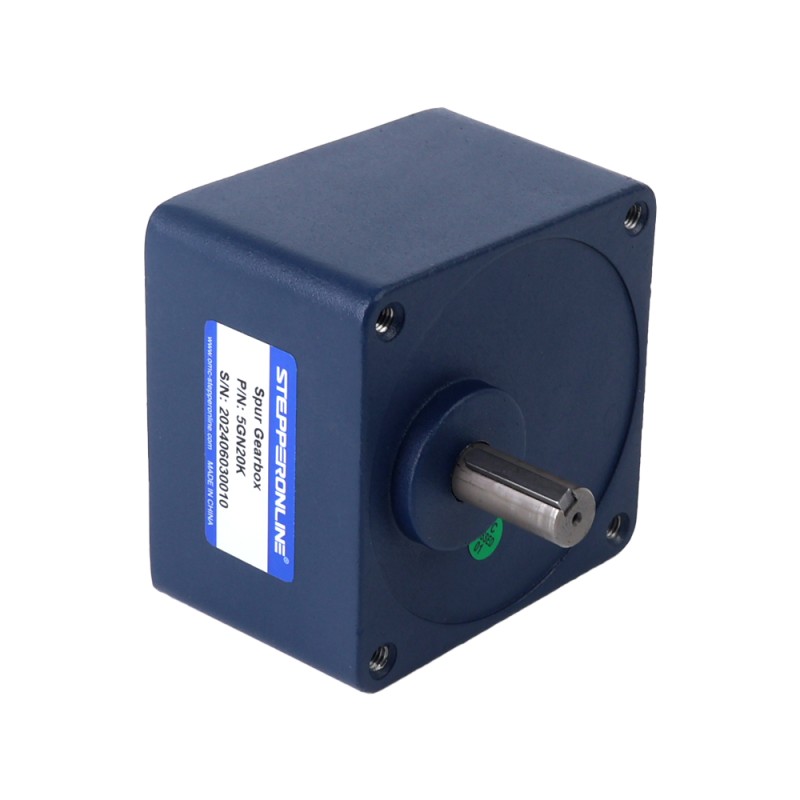 60W 220VAC 50Hz 67,5RPM 5,92Nm (838,34oz.in) Flanşlı 90mm Mahmuzlu Redüktör Tek Fazlı AC Endüksiyon Motoru