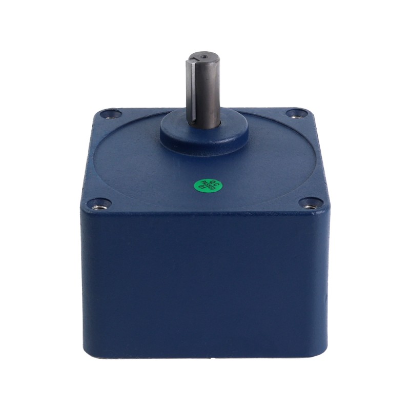 60W 220VAC 50Hz 67,5RPM 5,92Nm (838,34oz.in) Flanşlı 90mm Mahmuzlu Redüktör Tek Fazlı AC Endüksiyon Motoru