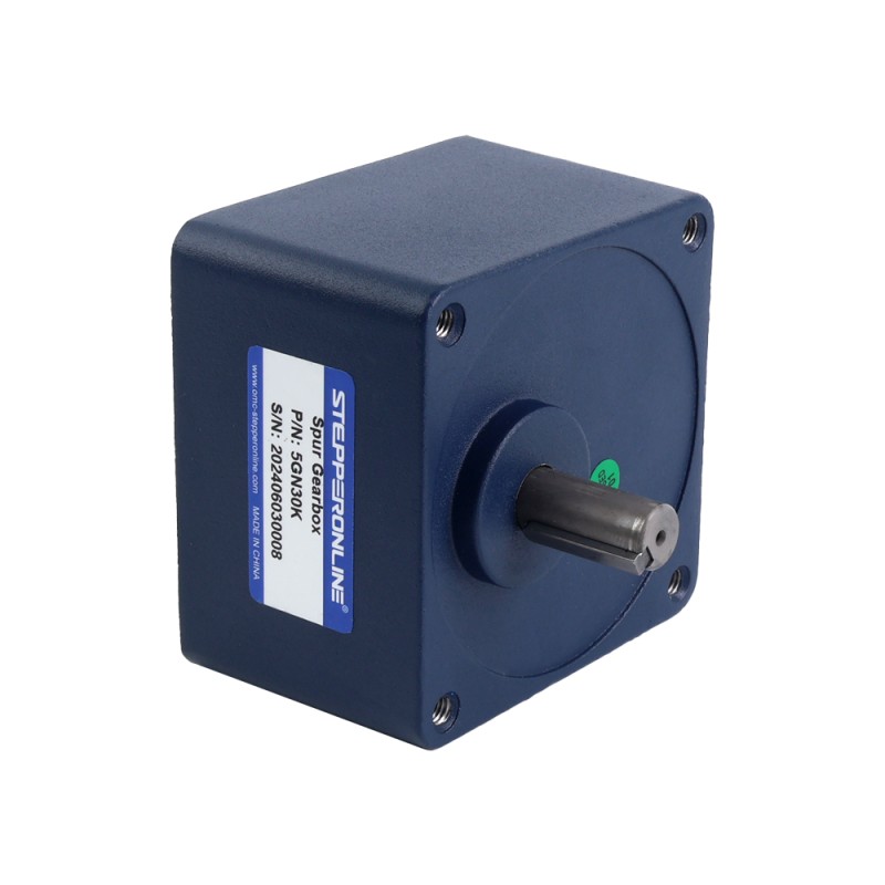 60W 220VAC 50Hz 45RPM 8,88Nm (1257,51oz.in) Flanşlı 90mm Mahmuzlu Redüktör Tek Fazlı AC Endüksiyon Motoru