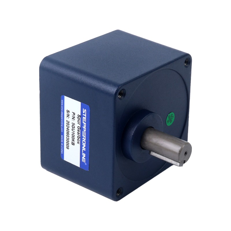 90W 110VAC 60Hz 15,5RPM 20,00Nm (2832,23oz.in) Flanşlı 90mm Mahmuzlu Redüktör Tek Fazlı AC Endüksiyon Motoru
