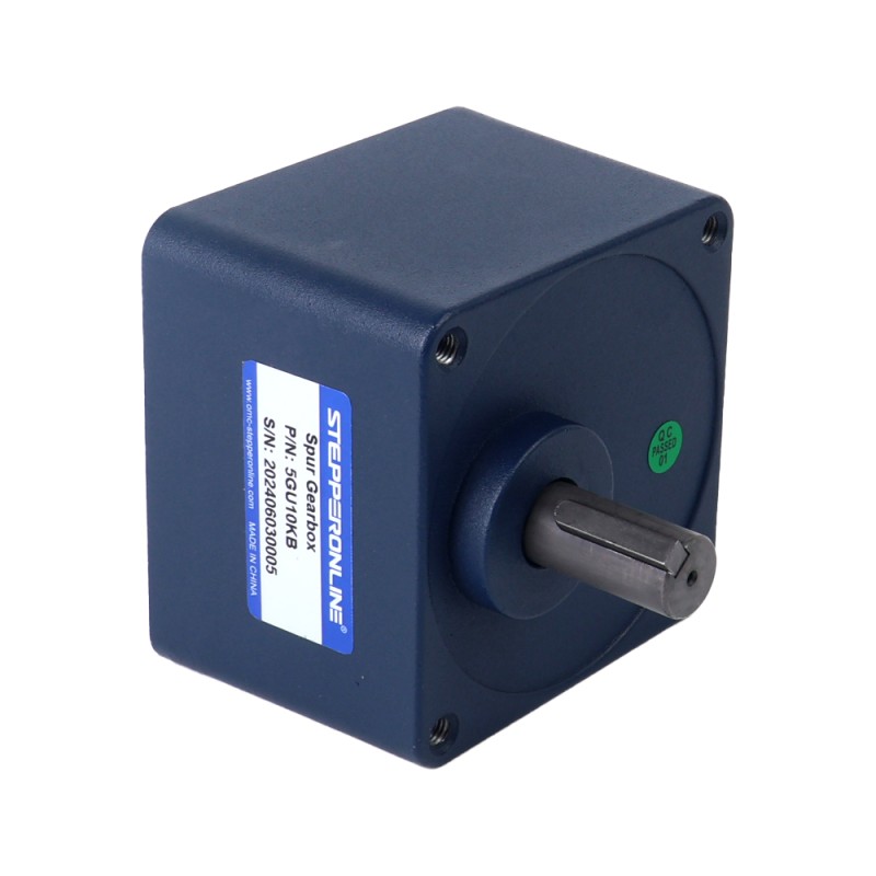 90W 110VAC 60Hz 155RPM 4,30Nm (608,93oz.in) Flanşlı 90mm Mahmuzlu Redüktör Tek Fazlı AC Endüksiyon Motoru