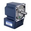 90W 220/380VAC 135RPM 4,60Nm (651,41oz.in) Flanşlı 90mm Dik Açılı Şanzıman Kama Yolu Şaft Üç Fazlı AC Endüksiyon Motoru