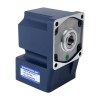 90W 220VAC 50Hz 90RPM 7.00Nm (991.28oz.in) Flanşlı 90mm Dik Açılı Şanzıman İçi Boş Şaft Tek Fazlı AC Endüksiyon Motoru