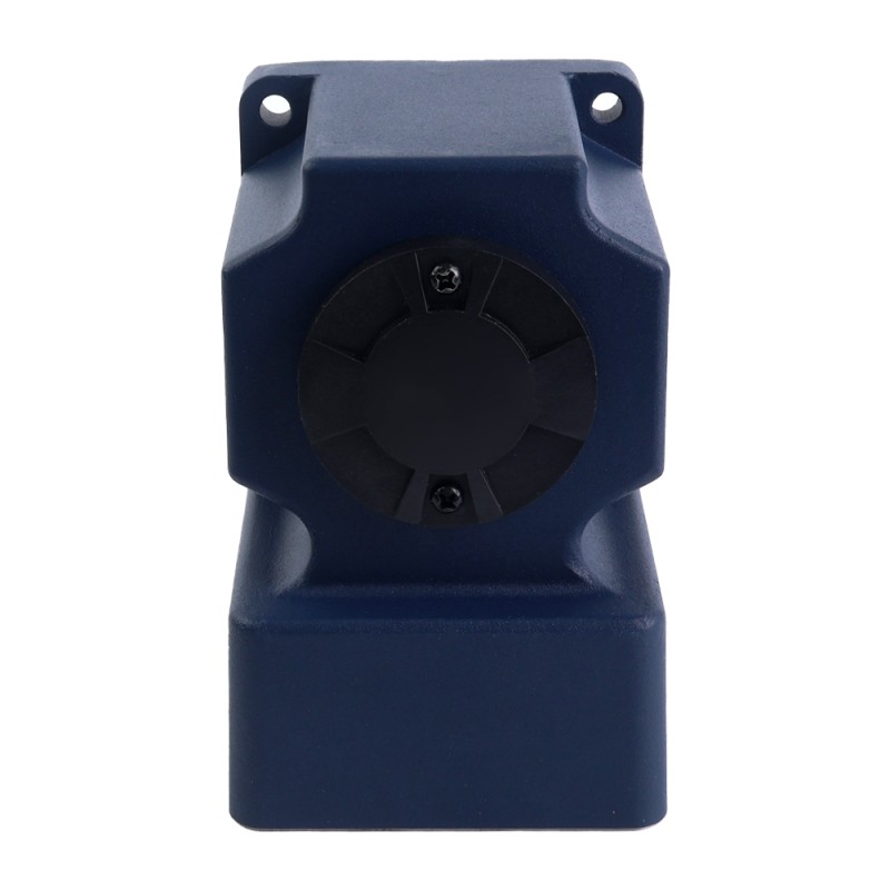 90W 220VAC 50Hz 90RPM 7.00Nm (991.28oz.in) Flanşlı 90mm Dik Açılı Şanzıman İçi Boş Şaft Tek Fazlı AC Endüksiyon Motoru