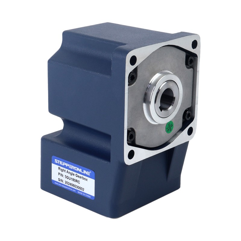 90W 220VAC 7,5 RPM 40,00 Nm (5664,47 oz.in) Flanşlı 90 mm Dik Açı Şanzıman İçi Boş Şaft Tek Fazlı AC Endüksiyon Motoru