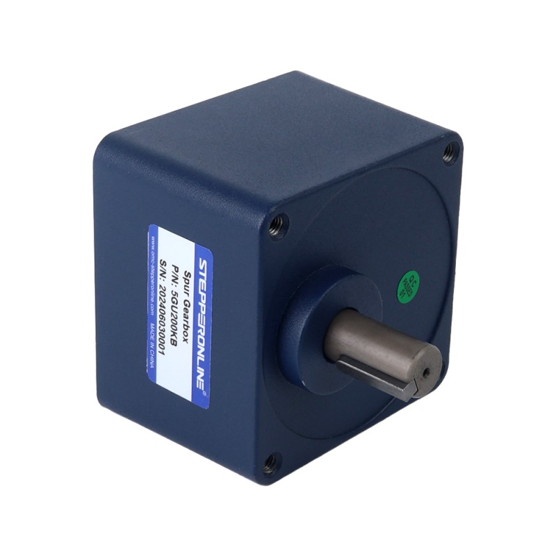 90W 110VAC 60Hz 7,75RPM 20,00Nm (2832,23oz.in) Flanşlı 90mm Mahmuzlu Redüktör Tek Fazlı AC Endüksiyon Motoru