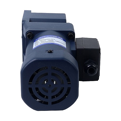 120W 110VAC 135RPM 6,20Nm (877,99oz.in) Flanşlı 90mm Dik Açılı Şanzıman İçi Boş Şaft Tek Fazlı AC Endüksiyon Motoru 120W 110VAC 135RPM 6,20Nm (877,99oz.in) Flanşlı 90mm Dik Açılı Şanzıman İçi Boş Şaft Tek Fazlı AC Endüksiyon Motoru