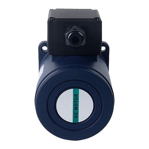 40W 220VAC 50Hz 450RPM 0,71Nm (100,54oz.in) Flanşlı 90mm Mahmuzlu Redüktör Tek Fazlı AC Endüksiyon Motoru