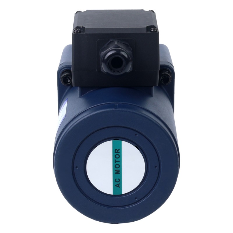 40W 110VAC 60Hz 516RPM 0,56Nm (79,30oz.in) Flanşlı 90mm Mahmuzlu Redüktör Tek Fazlı AC Endüksiyon Motoru