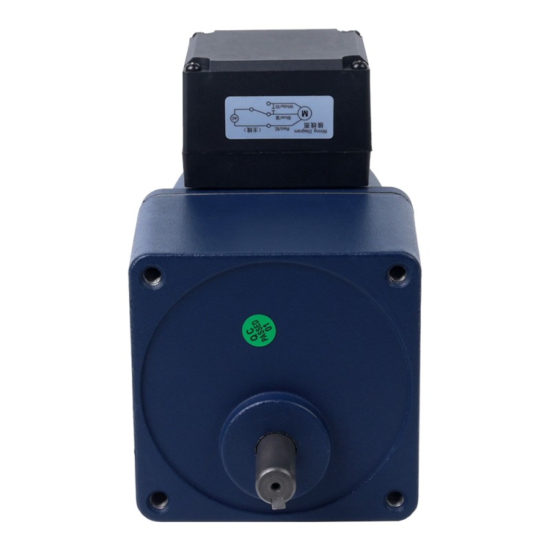 40W 110VAC 60Hz 516RPM 0,56Nm (79,30oz.in) Flanşlı 90mm Mahmuzlu Redüktör Tek Fazlı AC Endüksiyon Motoru