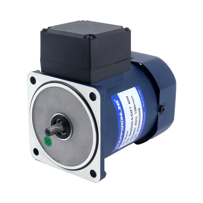 60W 220/380VAC 0,99 Nm (140,20 oz.in)/0,86 Nm (121,79 oz.in) Flanşlı 90 mm AC Endüksiyon Motoru