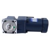 90W 110VAC 67,5RPM 9,30Nm (1316,99oz.in) Flanş 90mm Dik Açı Şanzıman Kama Yolu Şaft Tek Fazlı AC Endüksiyon Motoru
