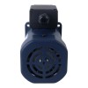 90W 220/380VAC 45RPM 14.00Nm (1982.56oz.in) Flanşlı 90mm Dik Açılı Şanzıman Kama Yolu Şaft Üç Fazlı AC Endüksiyon Motoru
