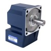 200W 220/380VAC 60.00Nm (8496.70oz.in) Flanş 104mm Dik Açı Şanzıman Kama Yolu Şaft Üç Fazlı AC Endüksiyon Motoru
