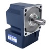 200W 220/380VAC 10.00Nm (1416.12oz.in) Flanş 104mm Dik Açı Şanzıman Kama Yolu Şaft Üç Fazlı AC Endüksiyon Motoru