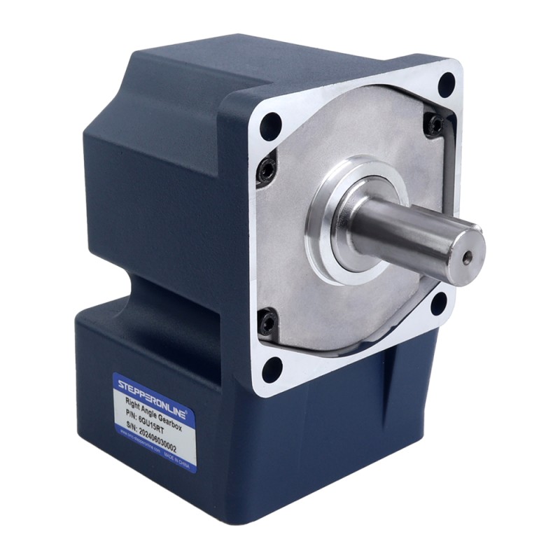 200W 220VAC 90RPM 15.00Nm (2124.17oz.in) Flanş 104mm Dik Açı Şanzıman Kama Yolu Şaft Tek Fazlı AC Endüksiyon Motoru