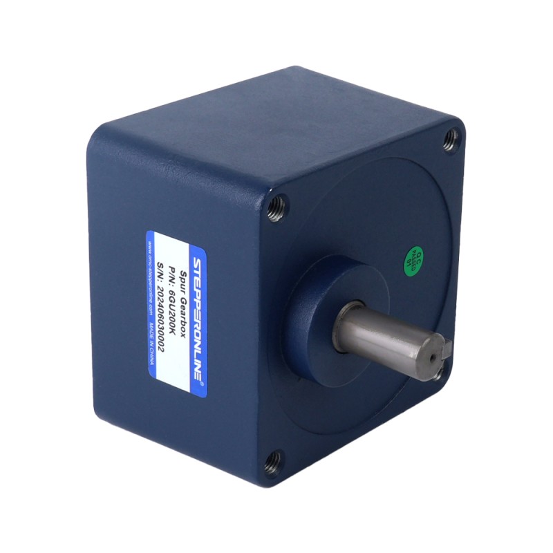 200W 110VAC 60Hz 7,75RPM 40,00Nm (5664,47oz.in) Flanşlı 104mm Mahmuzlu Dişli Kutusu Tek Fazlı AC Endüksiyon Motoru