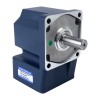 200W 110VAC 67,5RPM 21,00Nm (2973,84oz.in) Flanş 104mm Dik Açı Şanzıman Kama Yolu Şaft Tek Fazlı AC Endüksiyon Motoru