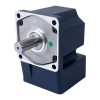 200W 220VAC 45RPM 31.00Nm (4389.96oz.in) Flanş 104mm Dik Açı Şanzıman Kama Yolu Şaft Tek Fazlı AC Endüksiyon Motoru