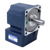 200W 220VAC 27RPM 47.00Nm (6655.75oz.in) Flanş 104mm Dik Açı Şanzıman Kama Yolu Şaft Tek Fazlı AC Endüksiyon Motoru