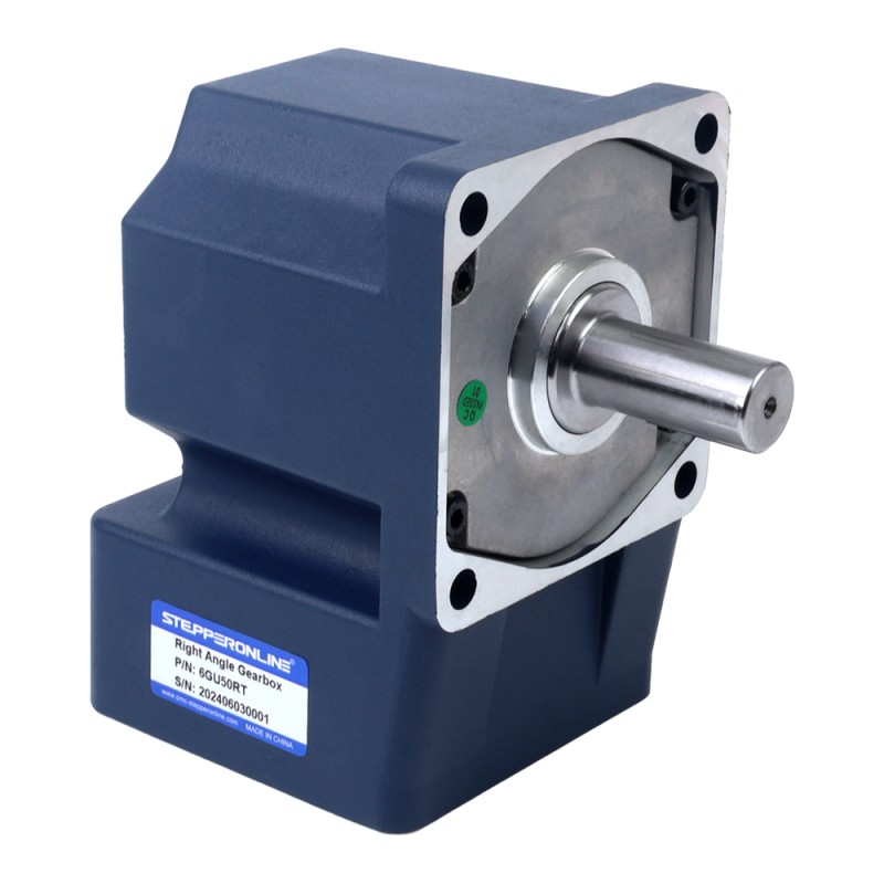 200W 220VAC 27RPM 47.00Nm (6655.75oz.in) Flanş 104mm Dik Açı Şanzıman Kama Yolu Şaft Tek Fazlı AC Endüksiyon Motoru
