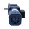 200W 220/380VAC 10.00Nm (1416.12oz.in) Flanş 104mm Dik Açı Şanzıman Kama Yolu Şaft Üç Fazlı AC Endüksiyon Motoru