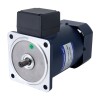 200W 220/380VAC 10.00Nm (1416.12oz.in) Flanşlı 104mm Dik Açılı Şanzıman İçi Boş Şaft Üç Fazlı AC Endüksiyon Motoru