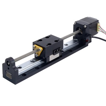 Nema 11 Adım Motoru Kurşun Vidalı Doğrusal Aktüatör 1.0A Strok 100mm 0.05Nm (7.08oz.in) Kurşun 2.54mm (0.1") Sensörlü