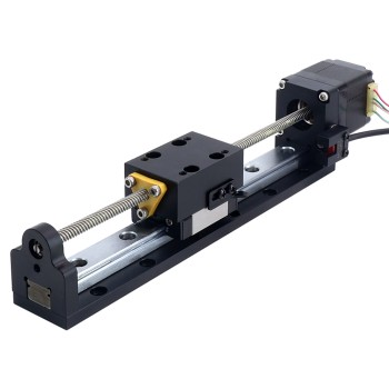 Nema 11 Adım Motoru Kurşun Vidalı Doğrusal Aktüatör 1.0A Strok 100mm 0.05Nm (7.08oz.in) Kurşun 5.08mm (0.2") Sensörlü
