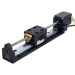 Nema 11 Adım Motoru Kılavuz Vidalı Doğrusal Aktüatör 1.0A Strok 100mm 0.05Nm (7.08oz.in) Kılavuz 5.08mm (0.2") Sensörlü
