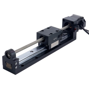 Nema 14 Adım Motoru Kurşun Vidalı Doğrusal Aktüatör 1,5A Strok 120mm 0,14Nm (19,83oz.in) Kurşun 6,35mm (0,25") Sensörlü
