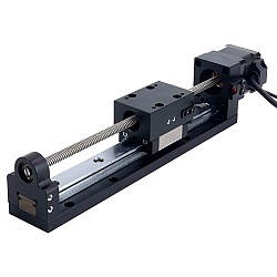 Nema 14 Adım Motoru Kılavuz Vidalı Doğrusal Aktüatör 1,5A Strok 120mm 0,14Nm (19,83oz.in) Kılavuz 6,35mm (0,25") Sensörlü