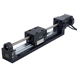 Nema 14 Adım Motoru Kılavuz Vidalı Doğrusal Aktüatör 1,5A Strok 120mm 0,2Nm (28,32oz.in) Sensörlü Kılavuz 12,7mm (0,5")