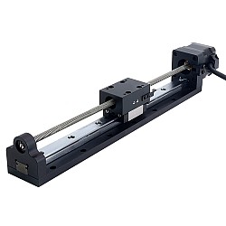 Nema 17 Adım Motoru Kılavuz Vidalı Doğrusal Aktüatör 1,5A Strok 200mm 0,25Nm (35,40oz.in) Kılavuz 2,54mm (0,1") Sensörlü