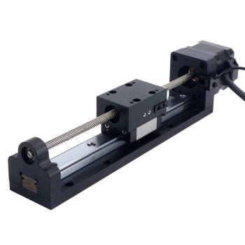 Nema 17 Adım Motoru Kurşun Vidalı Doğrusal Aktüatör 1,5A Strok 120mm 0,25Nm (35,40oz.in) Kurşun 12,7mm (0,5") Sensörlü
