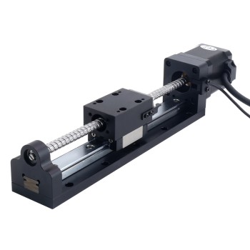 Nema 17 step motor bilyalı vida lineer aktüatör 2,5A Strok 120mm 0,5Nm (70,81oz.in) Kablo 8mm (0,314961") Sensörlü