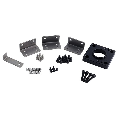 LK2A40 Serisi Bilyalı Vidalı Tahrikli Lineer Modül Maks. Hız 500mm/s Konum Hassasiyeti 0,003mm Stroku 36mm - LK2A40-17DL050-036 | StepperOnline