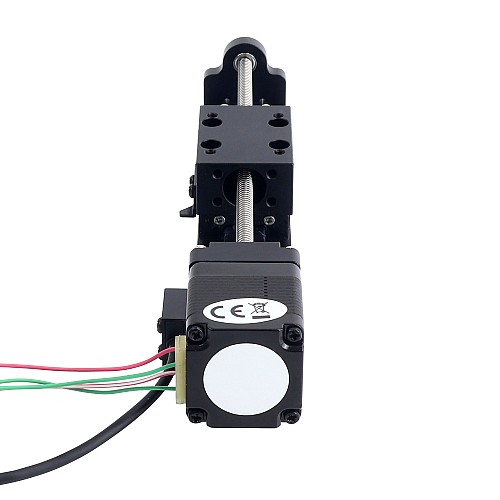 Nema 11 Adım Motoru Kılavuz Vidalı Doğrusal Aktüatör 1.0A Strok 100mm 0.05Nm (7.08oz.in) Kılavuz 2.54mm (0.1") Sensörlü Nema 11 Adım Motoru Kılavuz Vidalı Doğrusal Aktüatör 1.0A Strok 100mm 0.05Nm (7.08oz.in) Kılavuz 2.54mm (0.1") Sensörlü