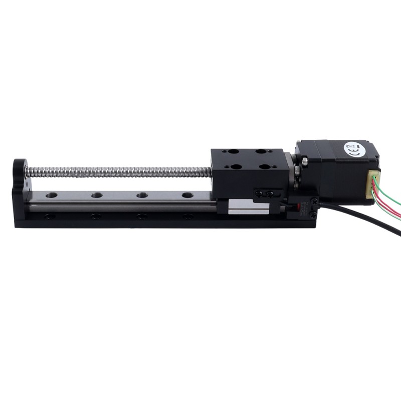 Nema 8 step motor bilyalı vida lineer aktüatör  1.0A Strok 200mm 0.05Nm(7.08oz.in) Kurşun adımı 2mm(0.07874) - LMD11S13BAM10-200 | StepperOnline