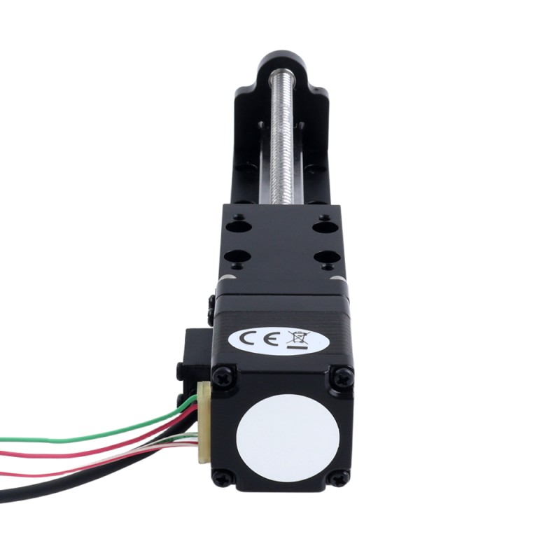 Nema 8 step motor bilyalı vida lineer aktüatör  1.0A Strok 200mm 0.05Nm(7.08oz.in) Kurşun adımı 2mm(0.07874) - LMD11S13BAM10-200 | StepperOnline