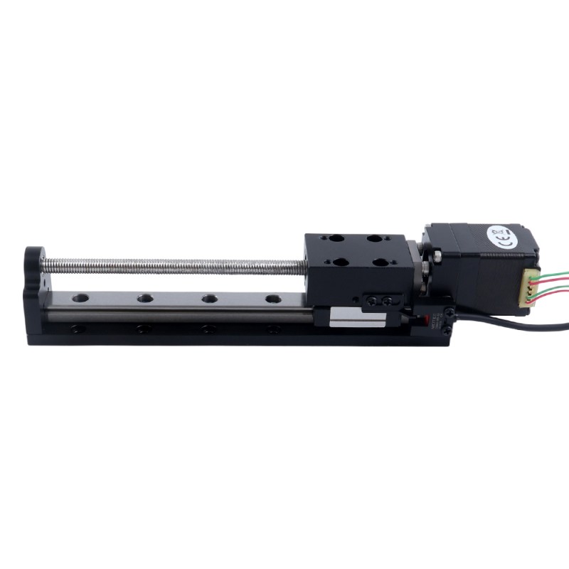 Nema 8 step motor bilyalı vida lineer aktüatör  1.0A Strok 100mm 0.05Nm(7.08oz.in) Kurşun adımı 10mm(0.3937) - LMD11S13B1M10-100 | StepperOnline