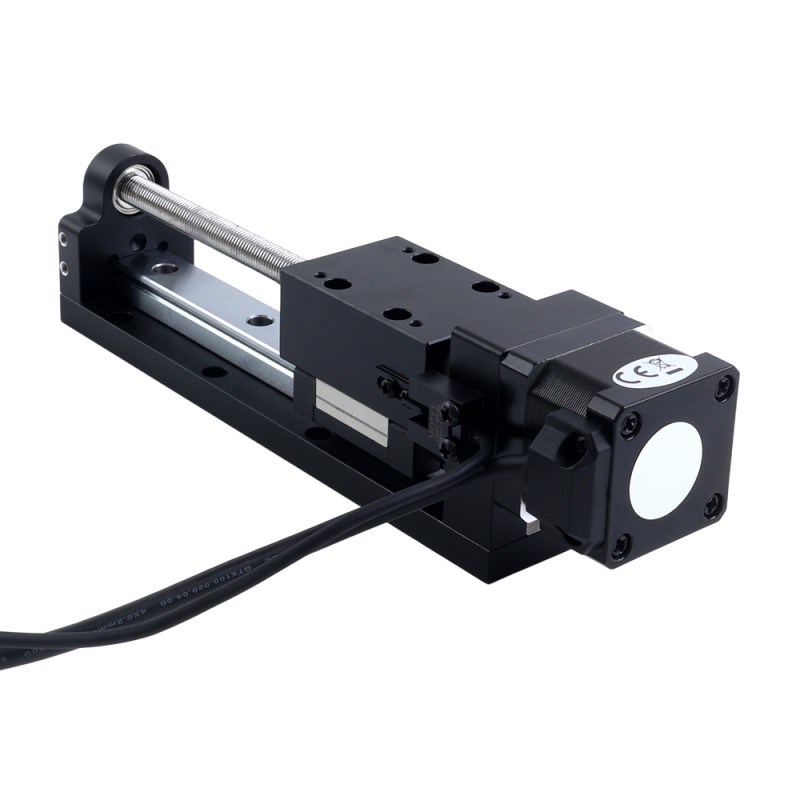 Nema 8 step motor bilyalı vida lineer aktüatör  1.5A Strok 160mm 0.14Nm(19.83oz.in) Kurşun adımı 10mm(0.3937) - LMD14S13B1B15-160 | StepperOnline