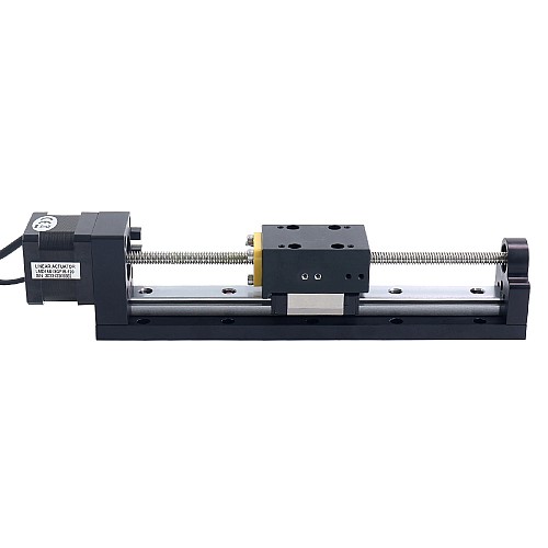 Nema 14 Adım Motoru Kılavuz Vidalı Lineer Aktüatör 1,5A Strok 120mm 0,14Nm (19,83oz.in) Kılavuz 2,54mm (0,1") Sensörlü Nema 14 Adım Motoru Kılavuz Vidalı Lineer Aktüatör 1,5A Strok 120mm 0,14Nm (19,83oz.in) Kılavuz 2,54mm (0,1") Sensörlü